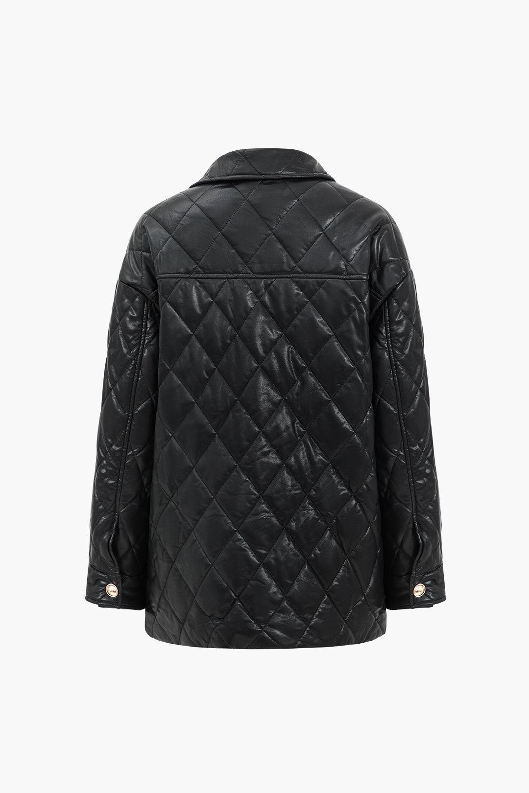 Midnight Luxe Kapitone Ceket