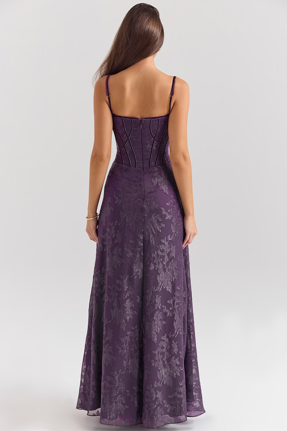 Isolde Lurex Maxi Elbise