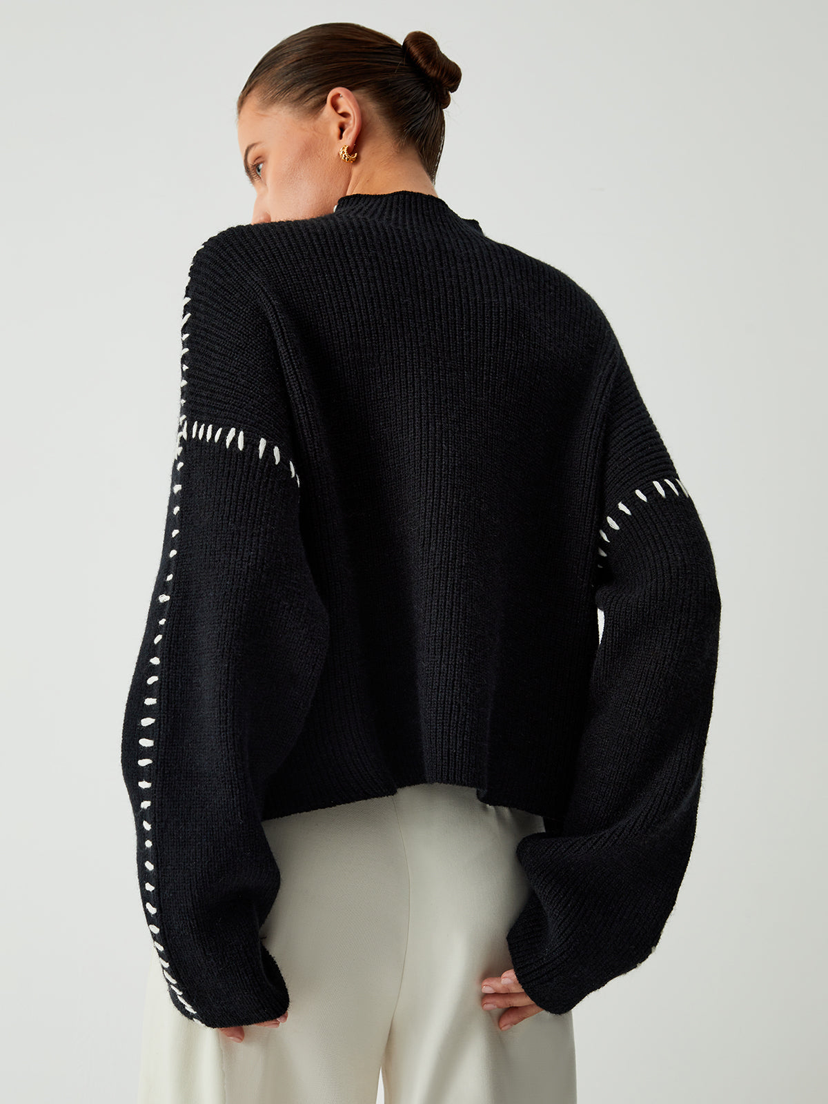 Mock Neck Kazak