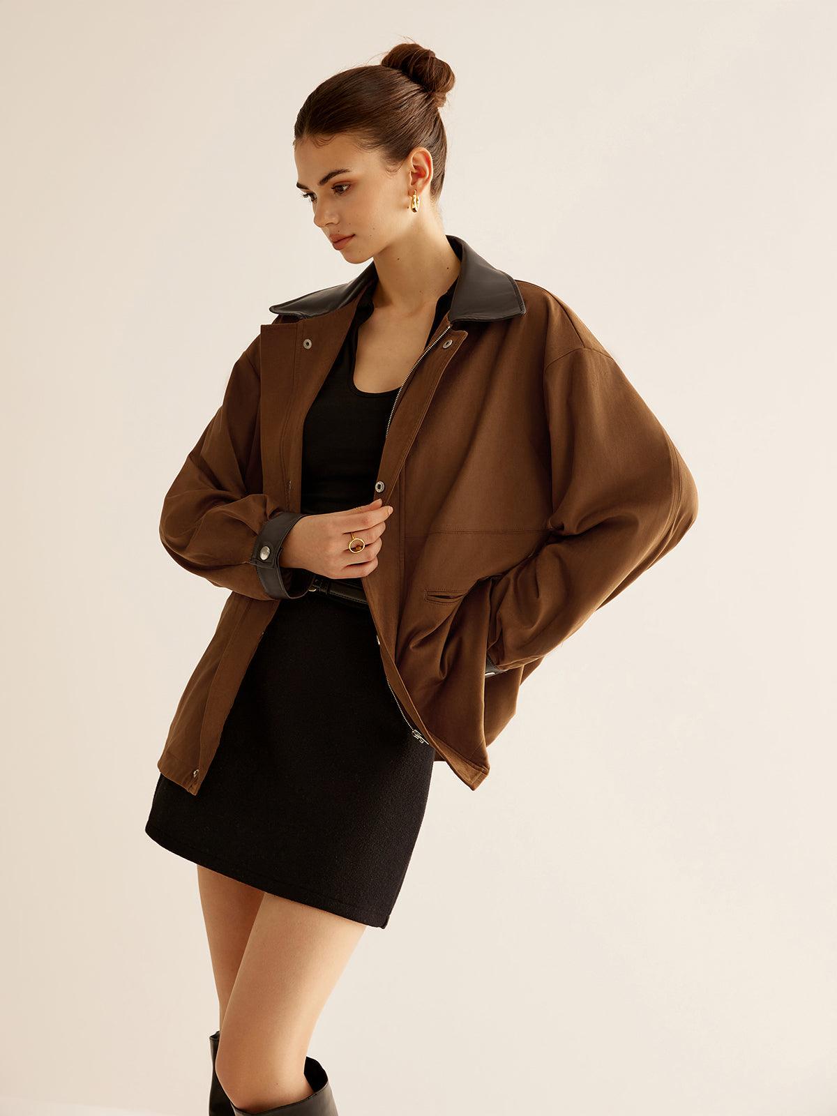 Modern Luxe Contrast Ceket