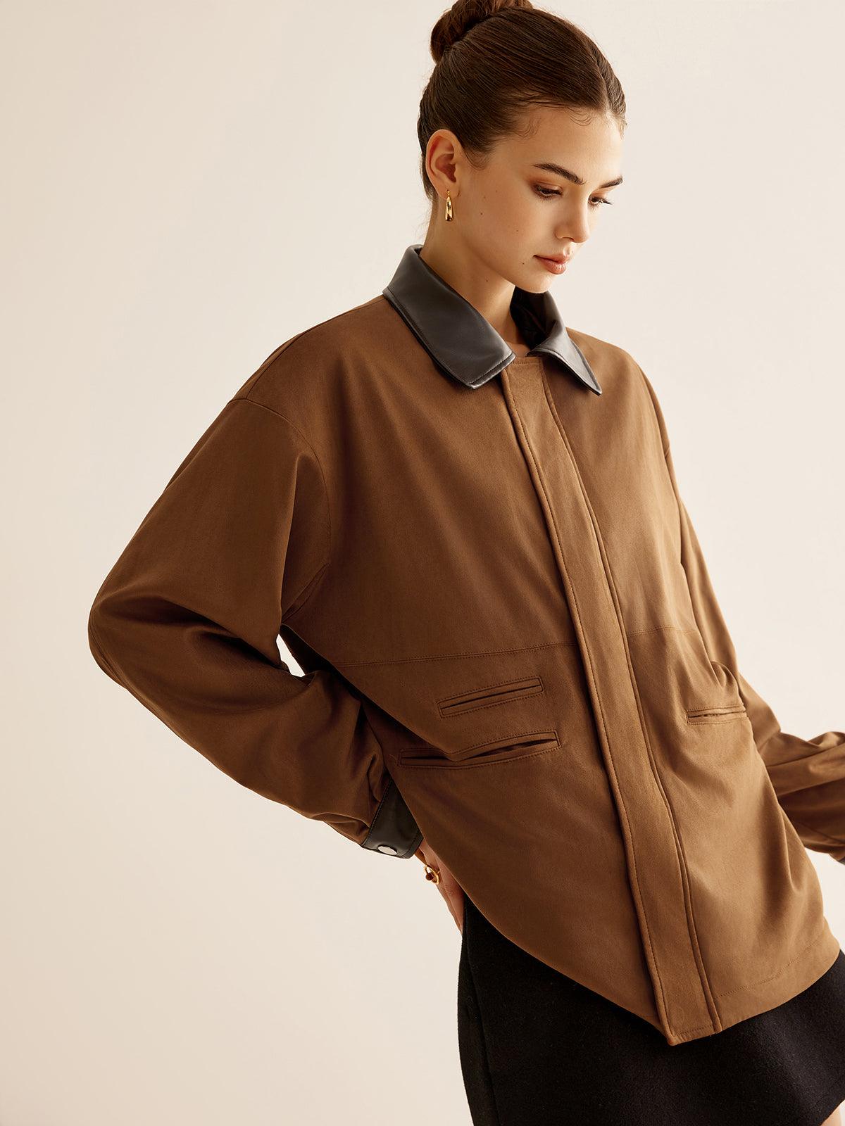 Modern Luxe Contrast Ceket