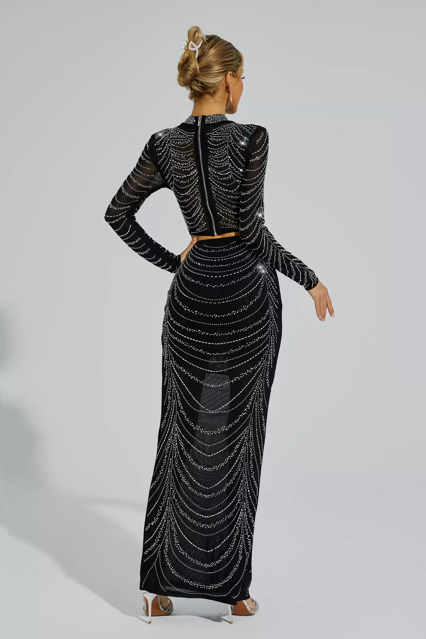 Elva Black Hot Diamond Damgalama Seti