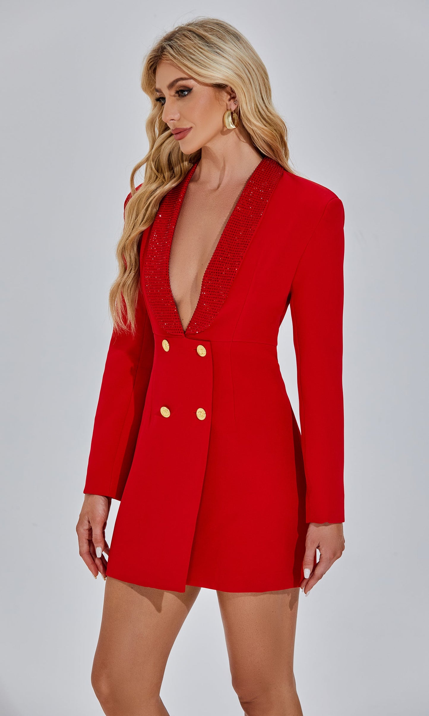 Wynter Kırmızı Blazer