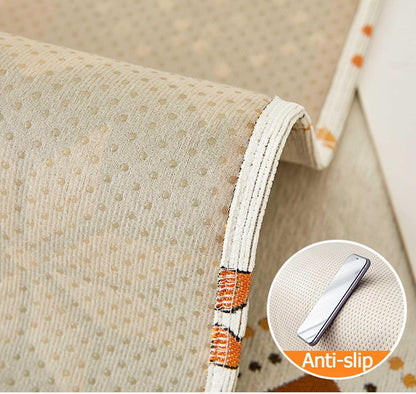 Rhchic - İskandinav Tarzı Geometrik Dokuma Kanepe Matı