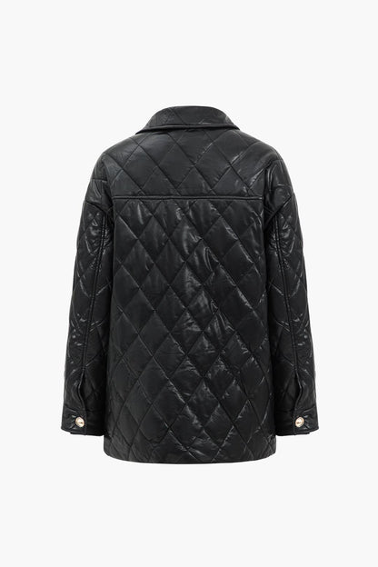 Midnight Luxe Kapitone Ceket