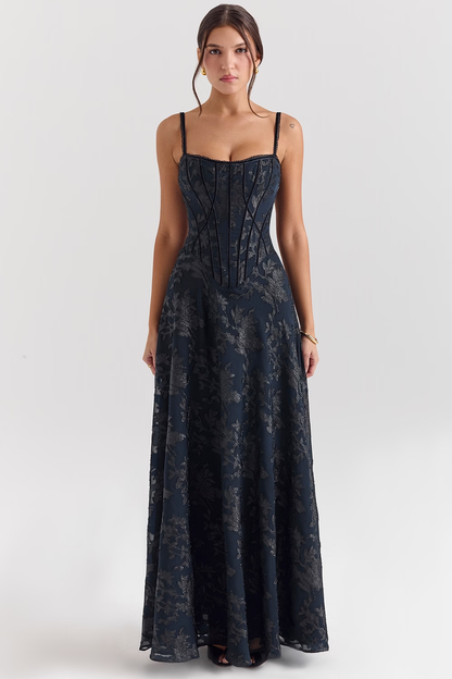Isolde Lurex Maxi Elbise