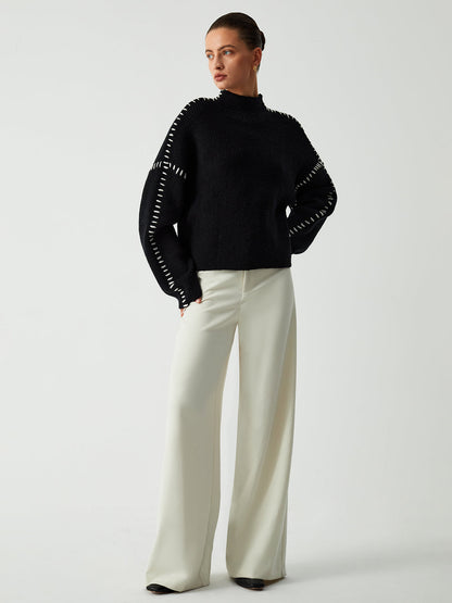 Mock Neck Kazak