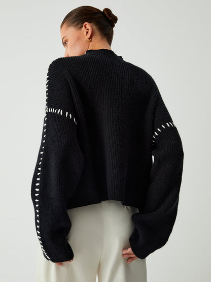 Mock Neck Kazak