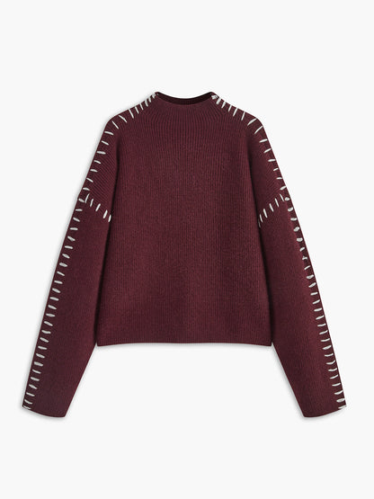 Mock Neck Kazak
