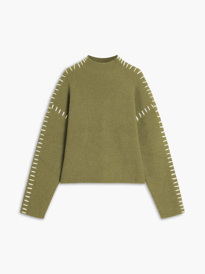 Mock Neck Kazak
