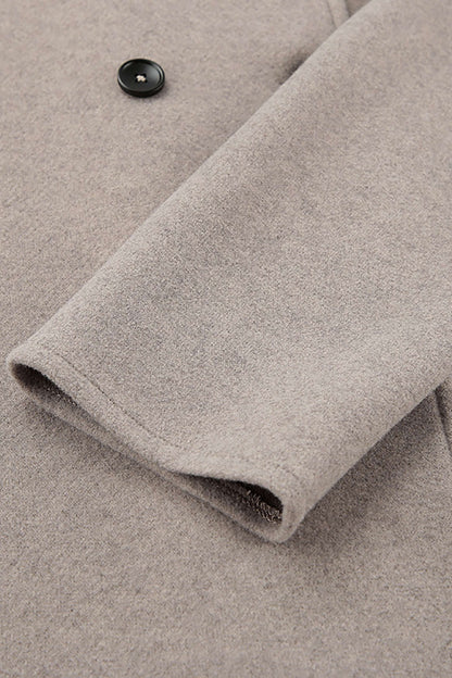 Basic Solid Warm Ceket
