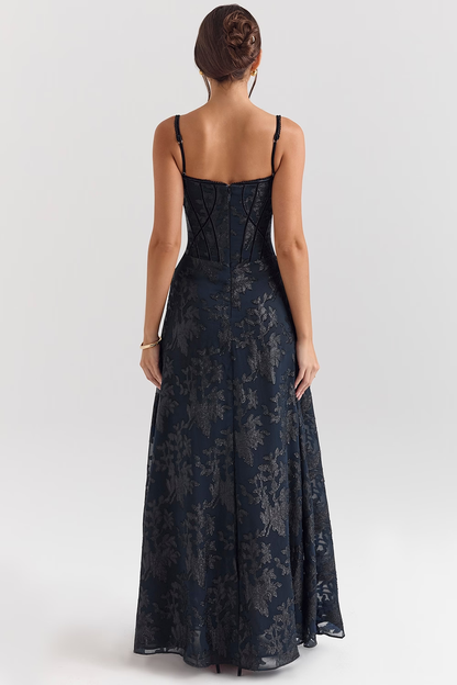 Isolde Lurex Maxi Elbise