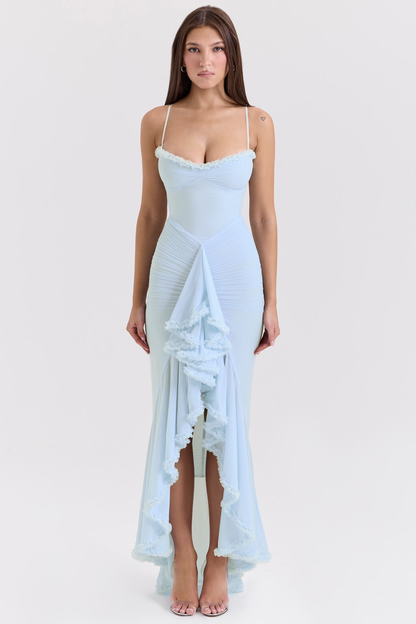 Lavender Maxi Elbise