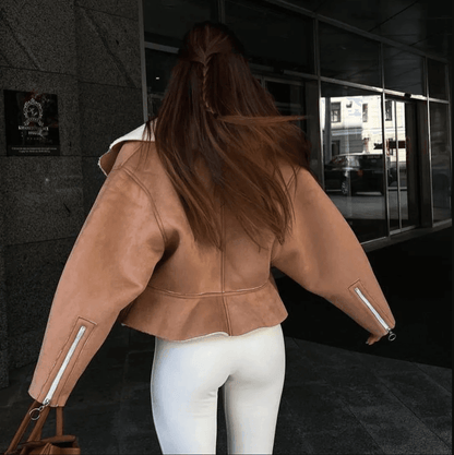 Kürk Detaylı Ceket
