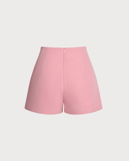 Pembe Düzensiz Etek