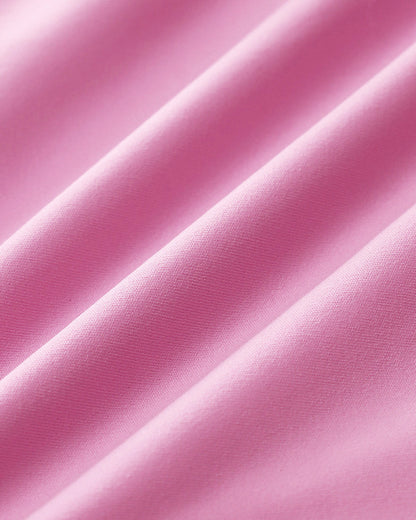 Pembe Yüksek Esnek Yoga Pantolonu