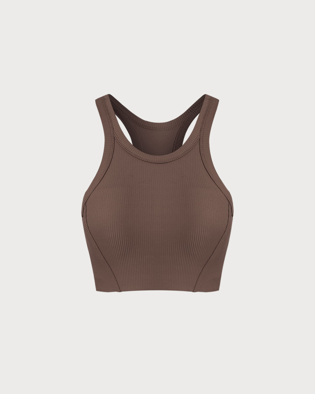 Kahverengi I-Back Yoga Atlet