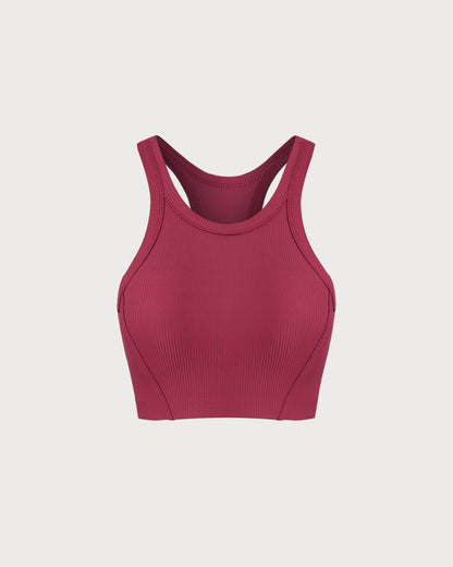 Kırmızı I-Back Yoga Atlet